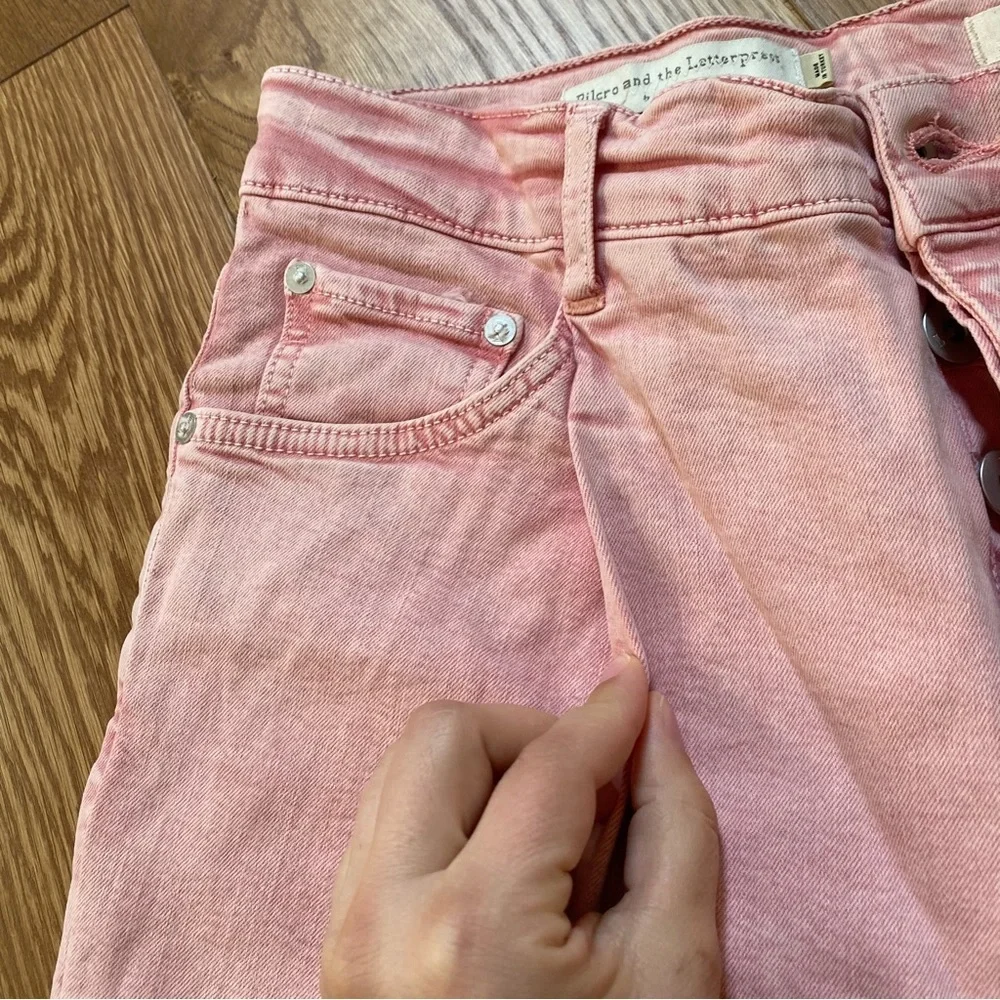 Pilcro pink skinny jeans - Picture 2 of 6